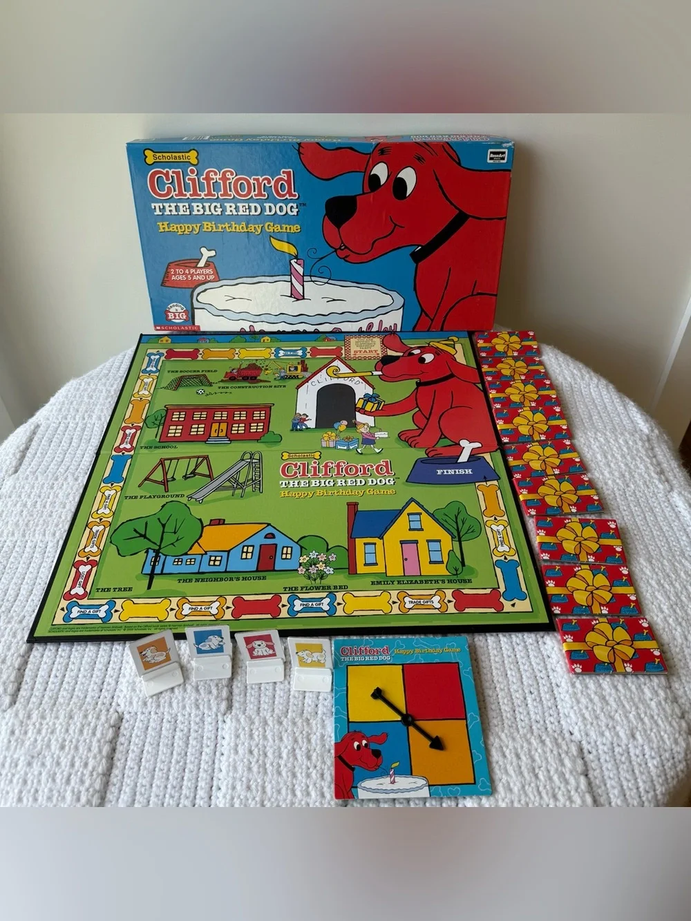 Clifford the Big Red Dog Happy Birthday Game